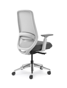 Clio ghế giữa trở lại màu xám tự trọng lượng trượt ghế <span class=keywords><strong>c</strong></span>ơ chế 3D tay vịn Nhôm <span class=keywords><strong>C</strong></span>ơ sở lưới ghế phong <span class=keywords><strong>c</strong></span>ách hiện đại ghế điều hành - Product Image 2