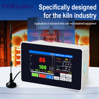 Controlador de Temperatura PID con Pantalla Táctil TFT de 4.3 Pulgadas MF43HYC-A629, Programable, con Funciones de Rampa y Remojo, WiFi, Ethernet, USB, para Horno Industrial, ABS, ODM