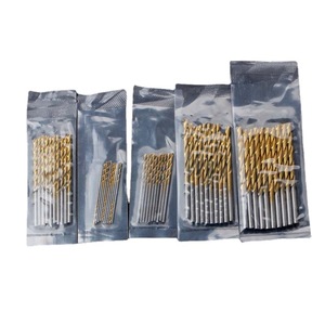 <b>Mini</b> Twist <b>Drill</b> Bits 1-3mm Titanium Plated Small <b>Drill</b> Bit Set For Woodworking DIY Drilling Tools - Product Image 4