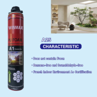 CHUANG MEI SHI A25 800g 750ml Adhésifs en mousse de polyuréthane multifonctionnels pour la construction de portes en bois et la maison, monocomposant