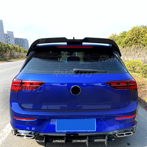 Pour VW Golf 8 MK8 2020-2023, Aileron de toit arrière style Oettinger et extensions de ailerons, kit carrosserie, diffuseur, séparateur, tuning - Product Image 4