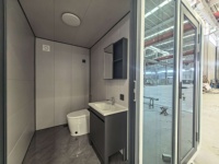 Casa Container Modular de Luxo Personalizável de 20FT, Estruturas Modernas, Cabana Apple Prefabricada
