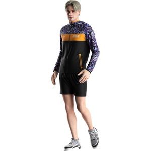 Conjunto Deportivo Personalizable para Hombre con Cremallera y Diseño Sublimado, Nueva Chaqueta con Capucha y Pantalones Deportivos para Lucha Libre - Product Image 5