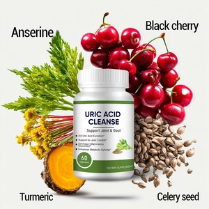 Estratto di ciliegia nera e di estratto di semi di sedano capsule a base di erbe per il supporto articolare acido urico depurano e Detox - Product Image 3