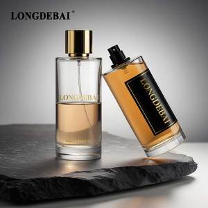 Custom Perfume Crimp Spray <b>Bottle</b> 50ml 100ml 200ml Perfume <b>Glass</b> <b>Bottle</b> 250ml Clear Round <b>Empty</b> Perfume <b>Bottle</b> with Magnetic Lid - Product Image 3