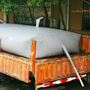Tarpaulin PVC Inflatable Water Tanks Collapsible Water Tank Waterproof No Leak Durable For Outdoor Tarpaulin Price Per Meter