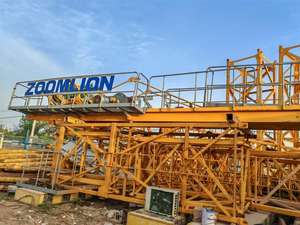 Grúa Torre Zoomlion TC6513-6 Hammerhead Usada |   Modelo 2019 |   Capacidad de Elevación de 6 Toneladas |   46 m de altura independiente |   Caja de Cambios para Motor - Product Image 6