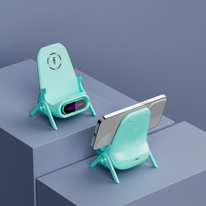 Soporte <span class=keywords><strong>de</strong></span> <span class=keywords><strong>Carga</strong></span> Inalámbrico <span class=keywords><strong>de</strong></span> 15 W, <span class=keywords><strong>Base</strong></span> Creativa para Teléfono Móvil, Cargador Inalámbrico Magnético, Soporte para Teléfono Móvil <span class=keywords><strong>de</strong></span> Escritorio para el Hogar - Product Image 2