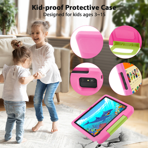 <span class=keywords><strong>2025</strong></span> OEM 10 inch <span class=keywords><strong>Android</strong></span> Kids Tablet <span class=keywords><strong>PC</strong></span> cho trẻ em học tập trẻ em máy tính bảng tablette với đầy màu sắc silicon trường hợp - Product Image 3
