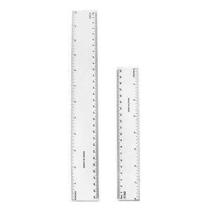 Regla de Escala Recta de Alta Visibilidad Extra Gruesa de 30 cm para Uso Profesional, Regalos Corporativos Personalizados - Product Image 5