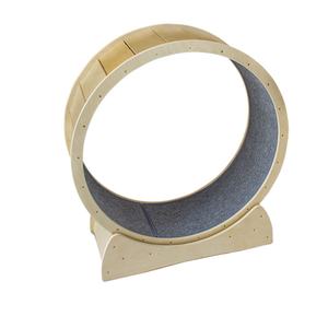 Fabrika toptan ahşap Pet oyuncaklar kedi tırmanma çerçeve tekerlekli kedi spor oyuncak kedi tırmalama koşu bandı çalışan tekerlek - Product Image 2