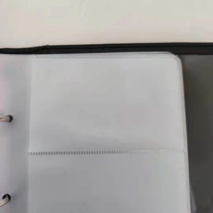 Personalizado nome personalizado cartão caso <span class=keywords><strong>PU</strong></span> com PVC cartão carta bolsos arquivo pasta - Product Image 5