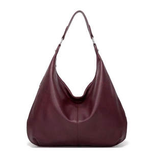 Wholesale Luxury Waterproof PU Leather <b>Backpack</b> for <b>Women</b> <b>Large</b> Capacity Soft Shoulder Tote Bag with Zipper Closure Travel - Product Image 4