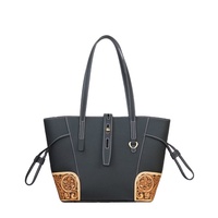 Sac à main en cuir véritable de luxe léger pour femmes pur artisanat fait à la main broderie florale antivol fermeture à glissière grande capacité fourre-tout