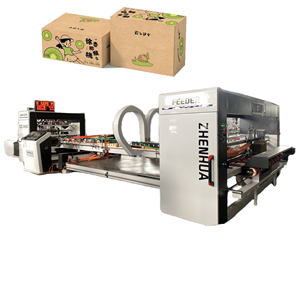 Qzd Zhenhua Ce Gecertificeerde Automatische Lijmmachine Servomotoraandrijving Voor Het Nauwkeurig Vouwen En Afdichten Van Dozen - Product Image 1