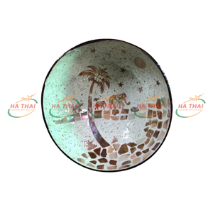 Làm bằng tay khảm khảm mẹ của Ngọc Trai lưu niệm nghệ thuật khảm dừa bát kỳ lạ vỏ dừa bát - Product Image 6