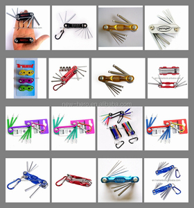 Ensemble de clés Allen pliantes portables 3 k, 500 + populaires, auto push out double face, SAE, métrique, Torx, jeu de clés hexagonales pliables - Product Image 2