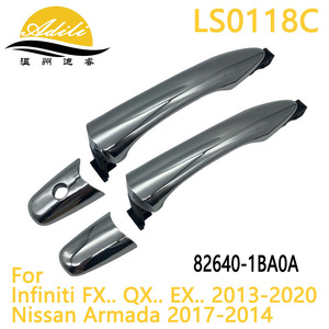 ฝาครอบมือจับประตูอาดิลี LS0118C ชุบเคลือบสำหรับภายนอกรถยนต์อินฟินิตี้ - Product Image 5