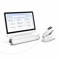 Dispositivo Digital Detector de Cabello y Cuero Cabelludo, Detección de Densidad y Grosor del Cabello, Analizador Inteligente de Cuero Cabelludo con IA para Gestión de Salones de Belleza