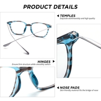 Monture de lunettes TR90 en titane moulé par injection, haute qualité, style Vogue, nouvelle collection, vente en gros, pour hommes et femmes