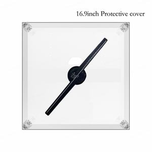 Nuevo Ventilador Holográfico 3D con Pantalla LED de 42 cm y Cubierta Cuadrada - Product Image 1