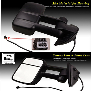 Cặp Gương Chiếu Hậu Tín Hiệu LED Cặp Cho 07-13 <span class=keywords><strong>Chevy</strong></span> Silverado 1500/2500/2500HD - Product Image 6