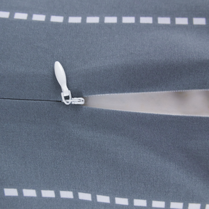 Ensemble de literie moderne en fil de microfibre de haute qualité comprenant une couette et des rideaux en polyester tissé tailles complètes et doubles pour la maison et les hôtels - Product Image 6