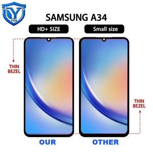 Pour Samsung LCD avec cadre A32 A34 A36 Écran d'affichage de téléphone portable universel d'origine Écran tactile numérique haute définition - Product Image 2
