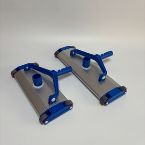 Tête d'aspirateur de <span class=keywords><strong>piscine</strong></span> robuste en aluminium de 14 pouces avec poignée australienne, série plastique argentée pour piscines enterrées, nettoyeur de <span class=keywords><strong>piscine</strong></span> - Product Image 2