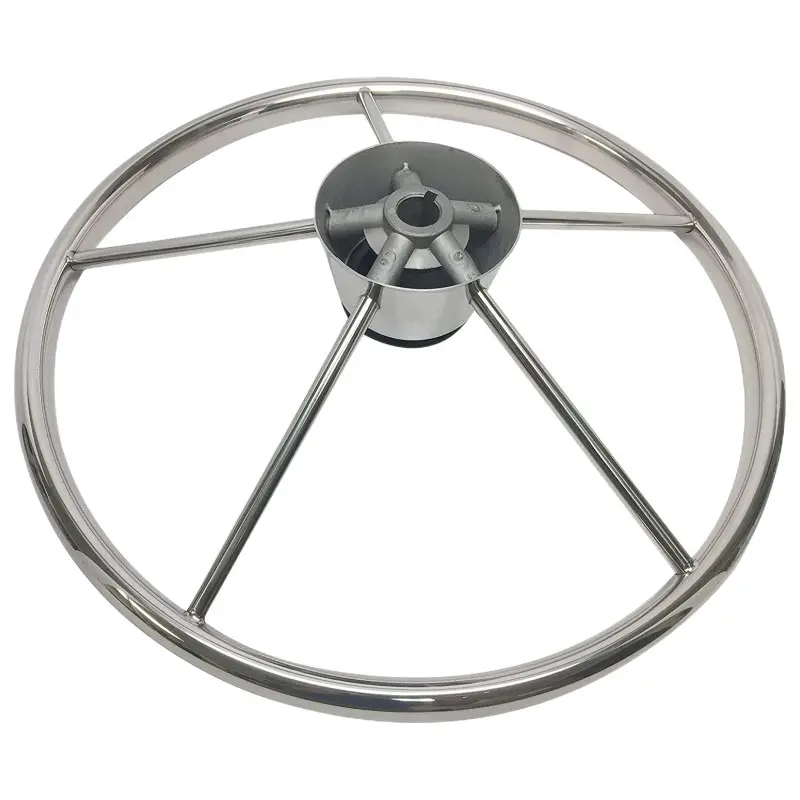 Yachts Accessories Stainless Steel Marine Boat Steering Wheel Customized Marine Ship Accessories