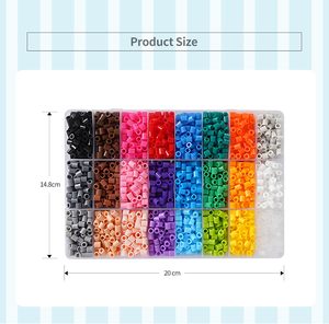 Kit de Cuentas Fusibles Hama de 5mm, 48 Colores, 5000 Piezas, Nuevo y Creativo, Juguete Educativo DIY para Niños - Product Image 1