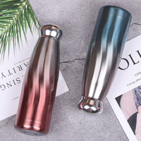 Meilleures ventes Bouteille d'eau en acier inoxydable à petite ouverture Cola Goddess Gradient