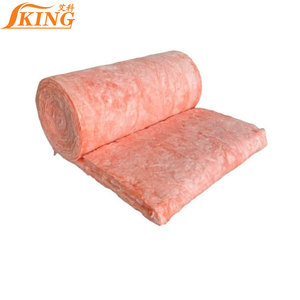 Isoking màu hồng sợi thủy tinh cách nhiệt cuộn sử dụng cho gác mái - Product Image 4