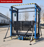 Système de levage télescopique électrique de qualité supérieure YF, de qualité industrielle, stable, pour travaux d'entretien en entrepôt