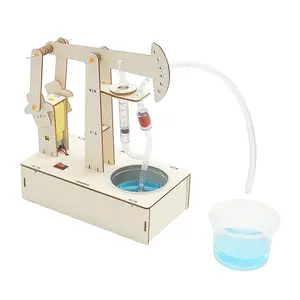 ของเล่น DIY เทคโนโลยีชุดปั๊มน้ำ,ของเล่น Diy อุปกรณ์การเรียนทดลองเพื่อการศึกษาวิทยาศาสตร์ STEM สำหรับบ้าน
