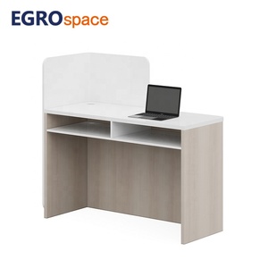 ERGOspace fabbrica all'ingrosso bianco Hotel contatore prezzo materiale moderno ufficio Reception - Product Image 4
