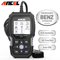 Scanner automobile OBD2 ANCEL BZ700 pour Benz Sprinter, outil de diagnostic automobile universel intelligent, interface USB, Windows