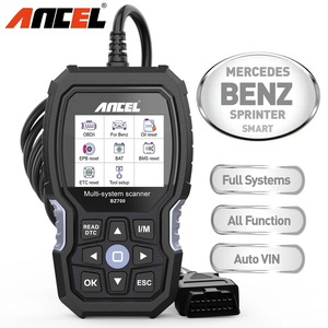 ANCEL BZ700 <span class=keywords><strong>OBD2</strong></span>自動車スキャナー ベンツ・スプリンター対応 スマートユニバーサルフィットメント 車両診断ツール USBインターフェース Windows対応 - Product Image 1