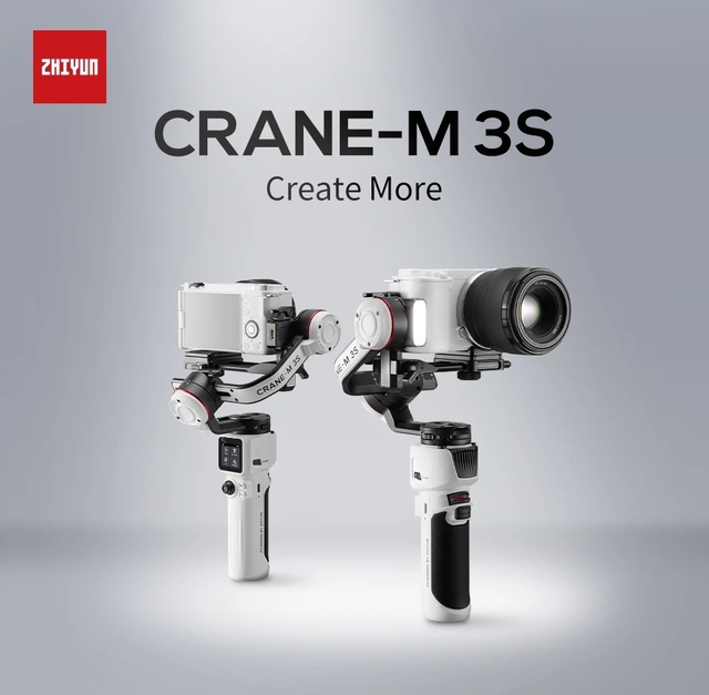 ZHIYUN Crane M3S 3-axis Camera Stabilizer Handheld Gimbal for Sony Canon Nikon Mirrorless Cameras Phone