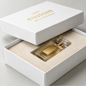 กล่องน้ำหอมพรีเมียมแบบสองช่อง ดีไซน์<span class=keywords><strong>ฟรี</strong></span> ปรับแต่งโลโก้ได้ ผลิตจากกระดาษแข็งอย่างดีบุฟองน้ำ ปิดด้วยแม่เหล็ก - Product Image 3