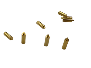 Пружинный контакт Pogo на заказ, диаметр 1,5 мм, длина 4,8 мм, тип DIP, позолоченный латунный разъем Pogo - Product Image 3