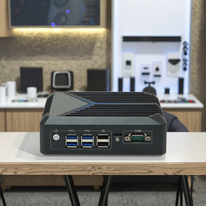 จัดส่งรวดเร็ว มินิพีซีขนาดเล็ก Nano J6412 CPU Quad Core ระบบปฏิบัติการ Win 11 รองรับ WIFI 4G LTE N1221 มินิพีซีไร้พัดลม ตัวเครื่องทำจากอะลูมิเนียมทั้งหมด - Product Image 2