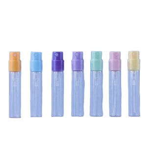 Luxury Portable Mini Spray <b>Bottles</b> 2ml Empty <b>Sample</b> Glass Vials in Pink Yellow Green Purple Blue for <b>Perfume</b> - Product Image 4