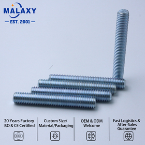 Malaxy <span class=keywords><strong>Precio</strong></span> Favorable por Cantidad Grande <span class=keywords><strong>de</strong></span> <span class=keywords><strong>Varilla</strong></span> Roscada <span class=keywords><strong>de</strong></span> <span class=keywords><strong>Acero</strong></span> al Carbono ASTM A193 Grado B7 - Product Image 1