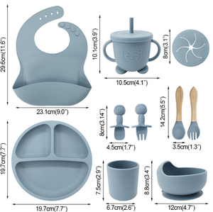 10 шт., Силиконовый Набор для кормления детей - Product Image 6