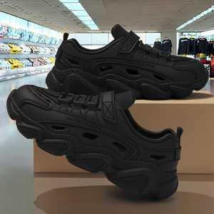 2025 мужские и женские пляжные спортивные тапочки на заказ, быстросохнущие летние дышащие Нескользящие сетчатые мягкие зимние Особенности - Product Image 1