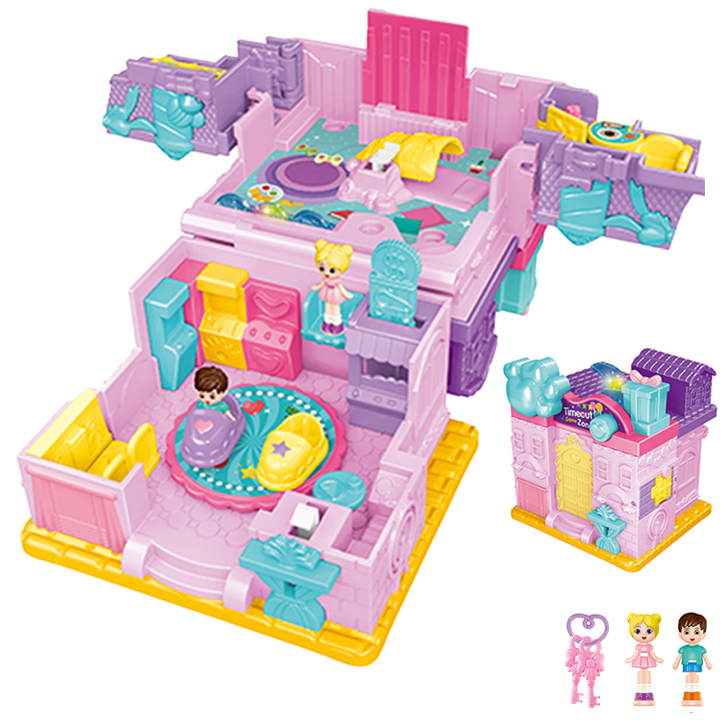 Children Pretend Play House Set Toy Other Pretend Play and Preschool Games Cheap Mini Doll Candy House for Girls High Quality
