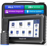 MUCAR VO6 Scanner de diagnostic automobile OBD2 Diagnostic complet du système Mises à jour gratuites à vie 28 fonctions de réinitialisation Codage ECU