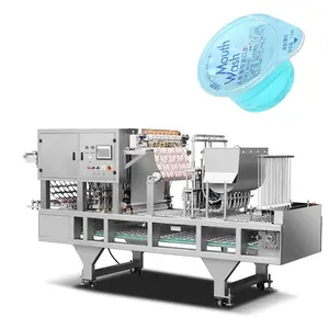 Factory Price 2 4 6 8 Lines Automatic Plastic Cup Drinking Mineral Water Filling And Sealing Machine