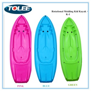 Kayak enfant TOLEE 2023 en plastique HDPE, design spécial 1 personne, portable, moulé par soufflage, type sit-on-top, adapté aux débutants. - Product Image 5
